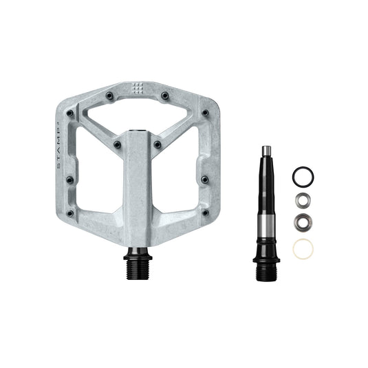 PÉDALE CRANKBRO STAMP 2 SM ARGENT