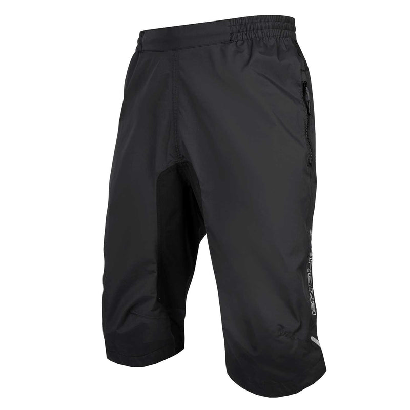 Chargez l&#39;image dans la visionneuse de la galerie, Endura Hummvee Waterproof Men&#39;s Baggy MTB Short Black, Large - RACKTRENDZ
