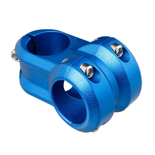 Spank Spoon 2 Freeride All-Mountain Enduro MTB Bicycle Stem (Blue), Lightweight and Strong Alloy Stem for Mountain Bike, Mountain Bike Stem Short Handlebar, Stem for Most Bicycle, Cycling - RACKTRENDZ