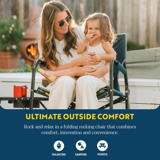 GCI Outdoor 371147: Freestyle Rocker with Side Table