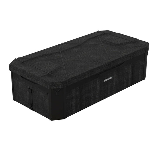 Yakima MOD GearCrate Grand/Extra Large Sac fourre-tout empilable de qualité supérieure avec couvercle thermoformé et séparateur amovible avec fixation auto-agrippante, noir