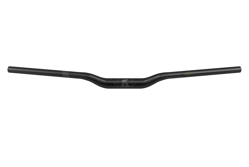 Chargez l&#39;image dans la visionneuse de la galerie, SPANK SPIKE 35 Vibrocore Bar (Black), Mountain Bike Handlebar, Aluminium Alloy Handlebars, Shotpeen Anodized Finish, Adjustable to 760-mm - RACKTRENDZ
