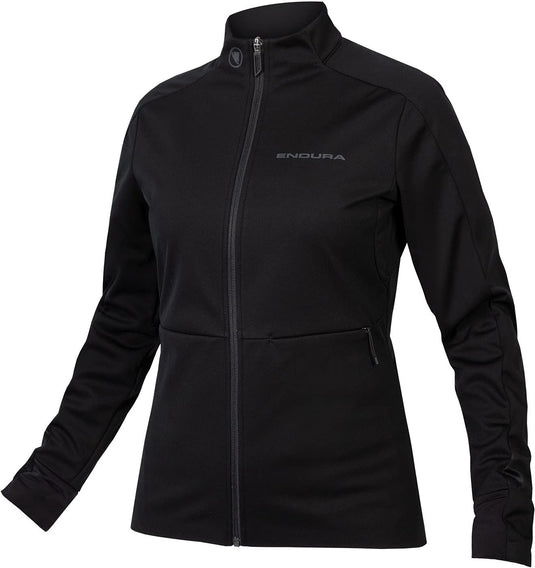 Endura Women's Windchill Cycling Jacket II - Waterproof Panels & Thermal Protection Black, Small - RACKTRENDZ