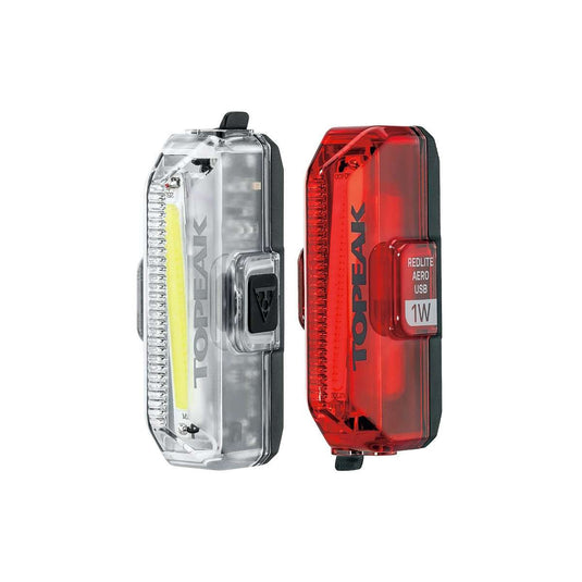 TOPEAK Aero USB Combo Front Light & Rear Light - RACKTRENDZ