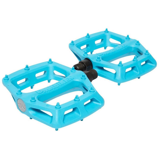 DMR V6 Pedals, 9/16" Plastic Platform Blue - RACKTRENDZ