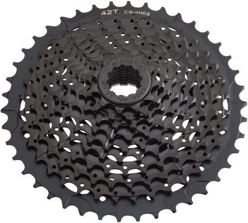 Microshift H10 Cassette - 10 Speed, 11-42t, Black - RACKTRENDZ