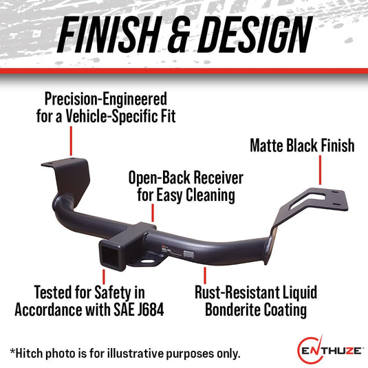 Enthuze Class 3 Hitch for 2020-2026 Ford Escape & 2020-2021 Corsair