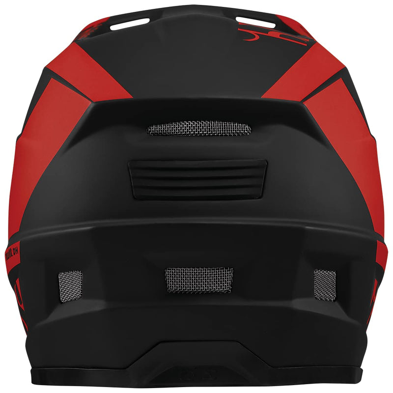 Load image into Gallery viewer, IXS Xult DH Helmet Black/Red Head Circumference 53-56 cm 2022 - RACKTRENDZ
