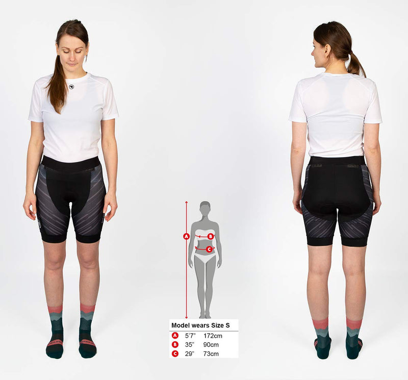 Chargez l&#39;image dans la visionneuse de la galerie, Endura Women&#39;s SingleTrack Cycling Liner Short Black, X-Small - RACKTRENDZ
