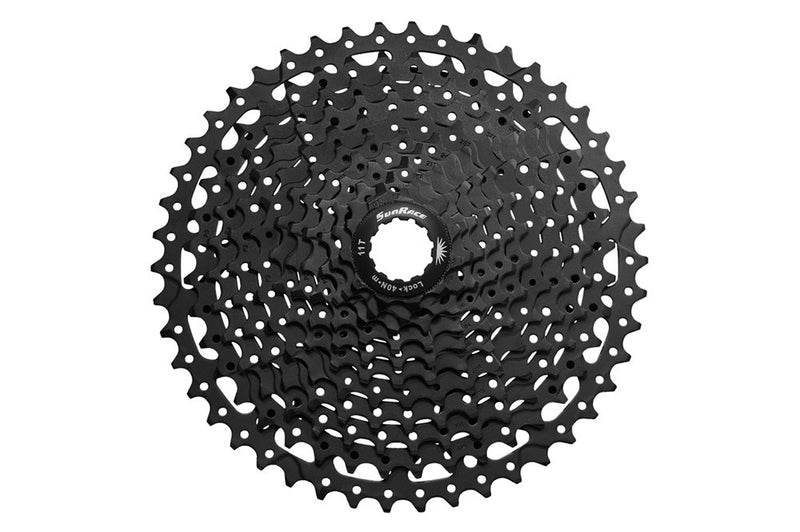 Chargez l&#39;image dans la visionneuse de la galerie, SUN RACE CSMS8 11-Speed Cassette 11-42T. Black Pinion, Adults Unisex, Black, Standard - RACKTRENDZ
