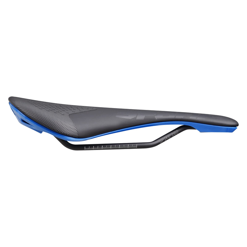 Load image into Gallery viewer, Spank Spike 160 Unisex Adult MTB Saddle (Black Blue), Bicycle Seat for Men Women, Bicycle Saddle, Waterproof Seat with Ergonomic Zone Concept - RACKTRENDZ
