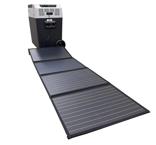 Enthuze 100W Solar Panel for ACTENT2A-FL031 Portable Refrigerator