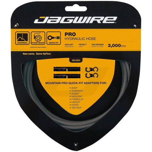 Jagwire Pro Universal Hydraulic Disc Brake Hose 3000mm, Ice Gray - RACKTRENDZ