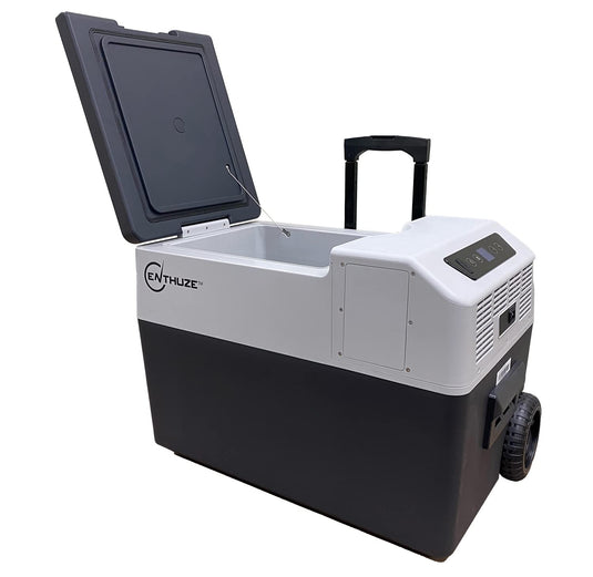 Enthuze 30L Portable Refrigerator-Freezer with LCD Display