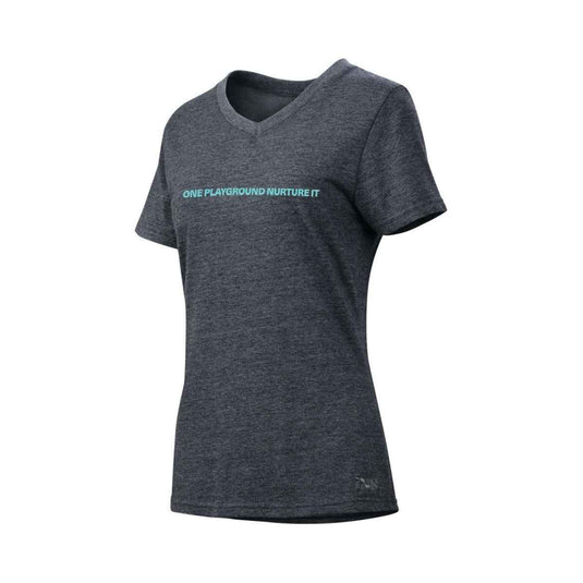 ixs Playground Women Tee Anthracite, Celeste, 34 - RACKTRENDZ