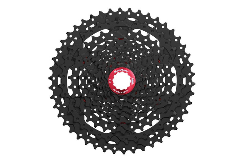 Chargez l&#39;image dans la visionneuse de la galerie, Sunrace MX3 10 Speed Bike Cassette - Black - 11-42T - RACKTRENDZ
