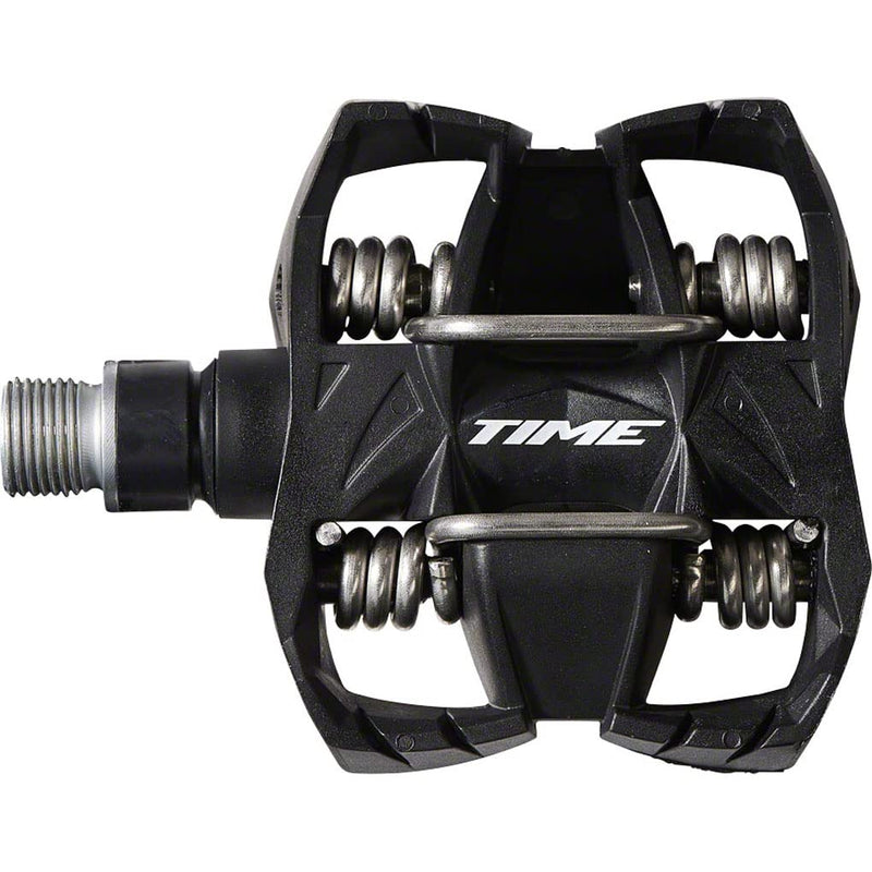 Load image into Gallery viewer, TIME, ATAC MX 4, Pedals, Body: Composite, Spindle: Steel, 9/16&#39;&#39;, Black, Pair - RACKTRENDZ
