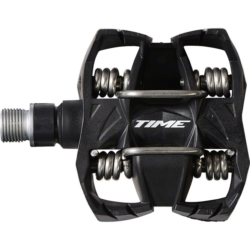 Chargez l'image dans la visionneuse de la galerie, TIME, ATAC MX 4, Pedals, Body: Composite, Spindle: Steel, 9/16'', Black, Pair - RACKTRENDZ
