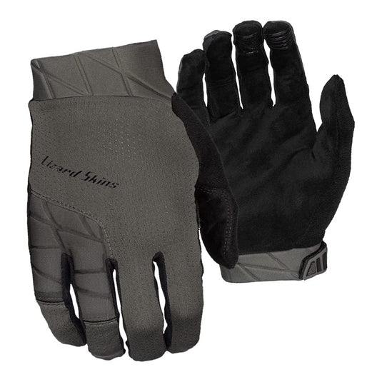 Lizard Skins Monitor Ops Cycling Gloves – Long Finger Unisex Road Bike Gloves – 3 Colors (Graphite Gray, Medium) - RACKTRENDZ