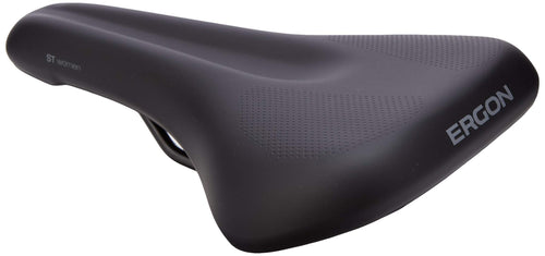 Ergon Women's ST Gel Saddle, Black, Medium/Large - RACKTRENDZ