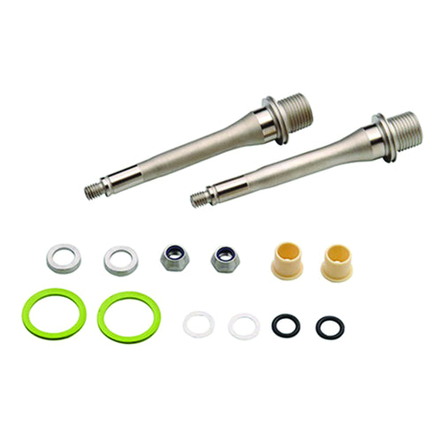 Spank Spike/OOZY Pedal (2015) Axle Rebuild Kit Cycling Equipment, Silver & Black - RACKTRENDZ