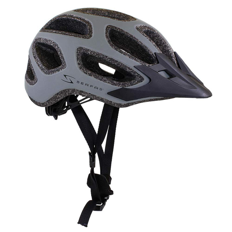 Chargez l&#39;image dans la visionneuse de la galerie, Serfas HT-600/604 Incline Enduro Helmet (Matte Gray, L/XL) - RACKTRENDZ
