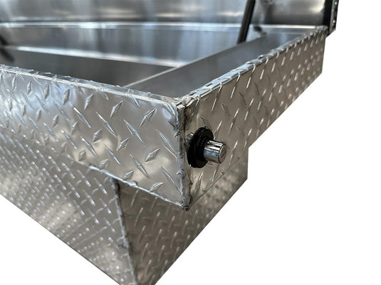 Enthuze Single-Lid Push Button Tool Box for Trucks