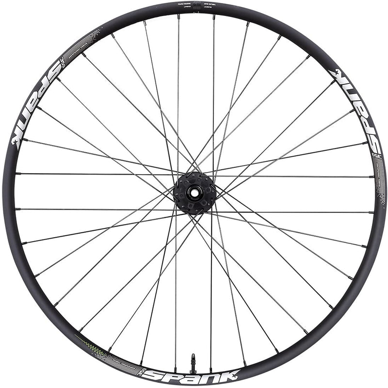 Load image into Gallery viewer, Spank 350 Front Wheel - 29&quot;, 15 x 110mm Boost, 6-Bolt, Black - RACKTRENDZ

