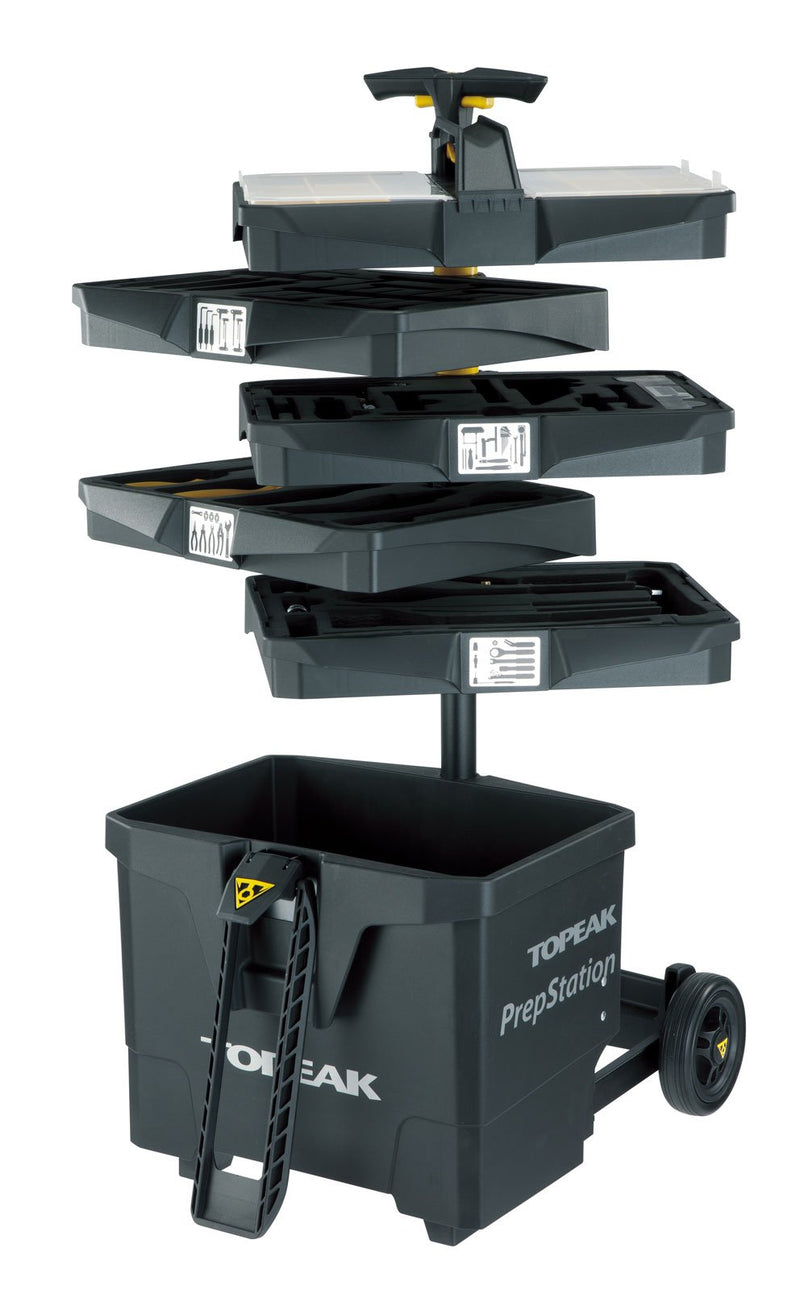 Load image into Gallery viewer, Topeak PrepStation Rolling Tool Station with 40 tools - RACKTRENDZ
