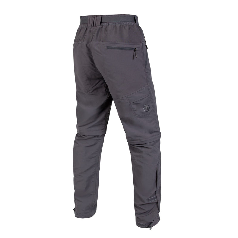 Chargez l&#39;image dans la visionneuse de la galerie, Endura Men&#39;s Hummvee Zip Off Cycling Pant Grey, Medium - RACKTRENDZ
