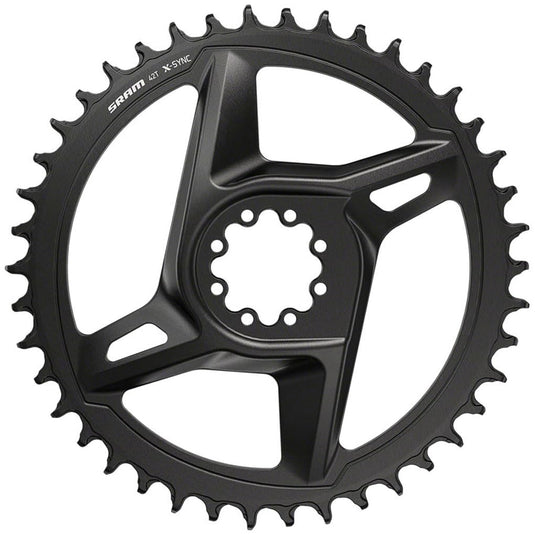 SRAM, Rival D1 DM, Chainring, Teeth: 38, Speed: 12, BCD: Direct Mount, Aluminum, Black - RACKTRENDZ