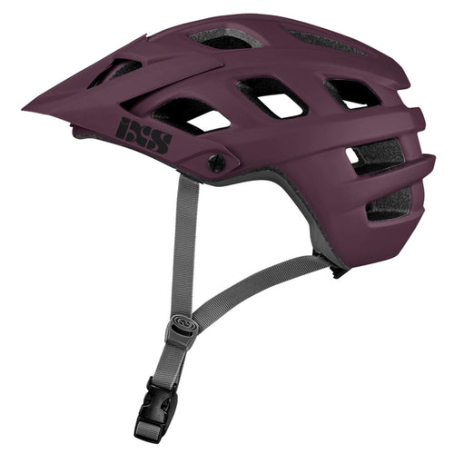 IXS Trail Evo Grape SM Helmet (54-58 cm) Jet MTB/E-Bike Unisex Adult - RACKTRENDZ