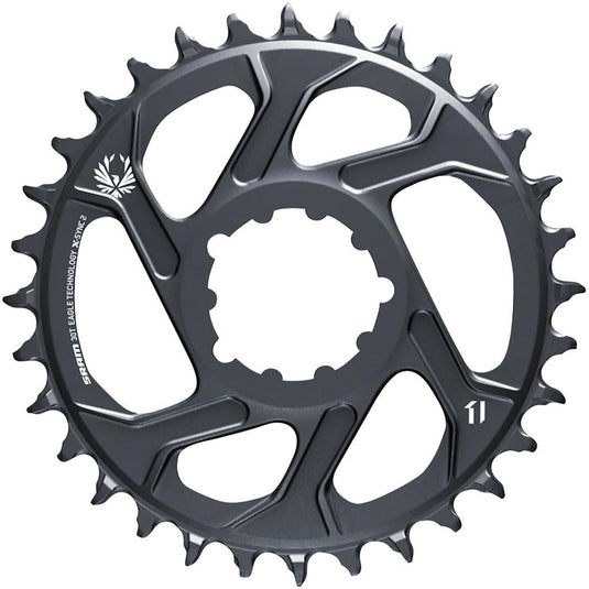 SRAM Unisex's X-Sync 2 Sl Direct Mount 3mm Offset Boost Eagle Chainring, Lunar Grey, 30t - RACKTRENDZ