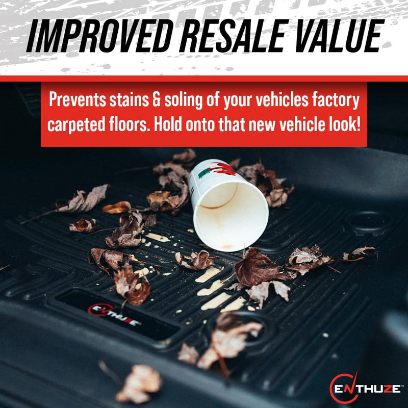 Load image into Gallery viewer, Enthuze Custom Floor Liners for 2015-2024 Ford F-150 SuperCrew
