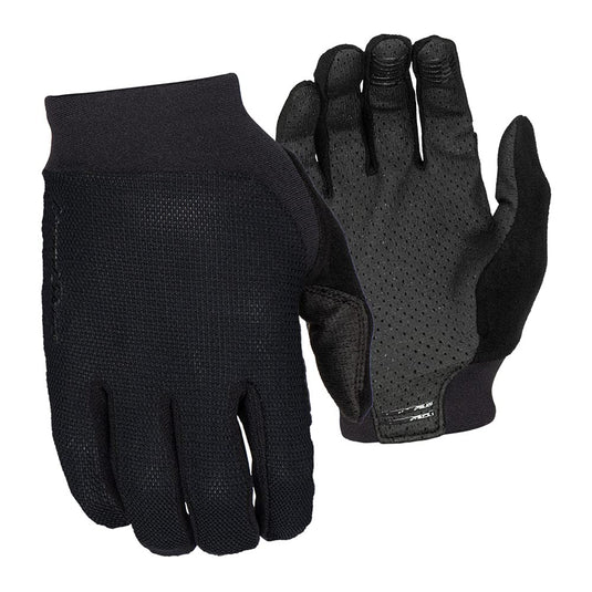 Lizard Skins Monitor Ignite Long Finger Cycling Gloves – 3 Colors Unisex Road Bike Gloves (Jet Black, X-Large) - RACKTRENDZ