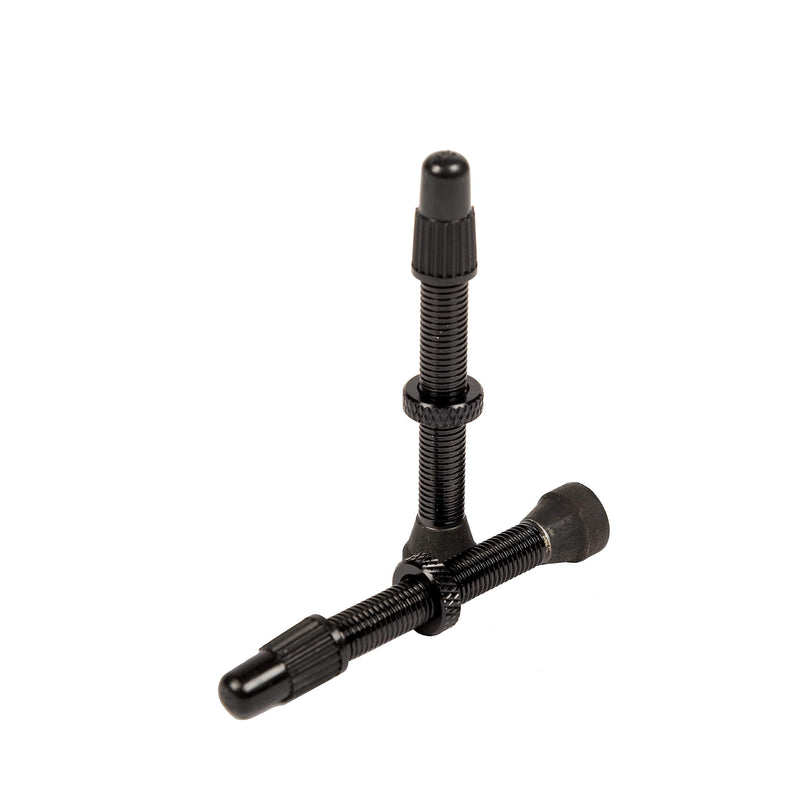 Load image into Gallery viewer, Stan's NoTubes Universal Valve Aluminium, Black, up to 8 mm Valve Hole, 44 mm. - RACKTRENDZ
