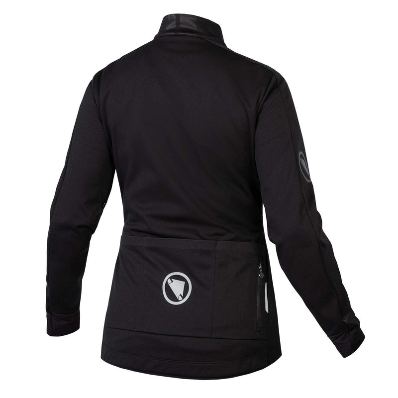 Load image into Gallery viewer, Endura Women&#39;s Windchill Cycling Jacket II - Waterproof Panels &amp; Thermal Protection Black, Medium - RACKTRENDZ
