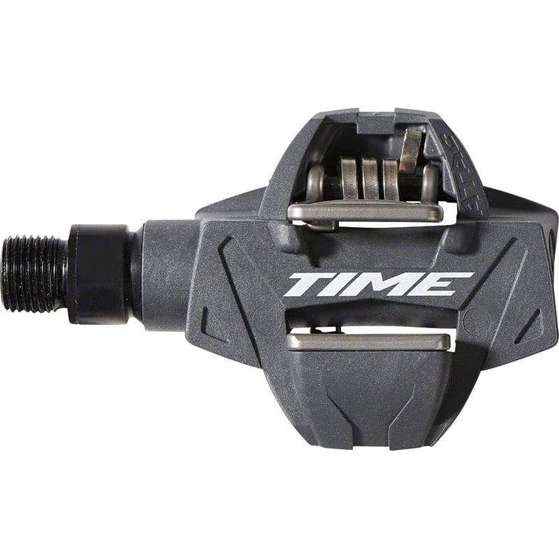 Load image into Gallery viewer, TIME, ATAC XC 2, Pedals, Body: Composite, Spindle: Steel, 9/16&#39;&#39;, Grey, Pair - RACKTRENDZ
