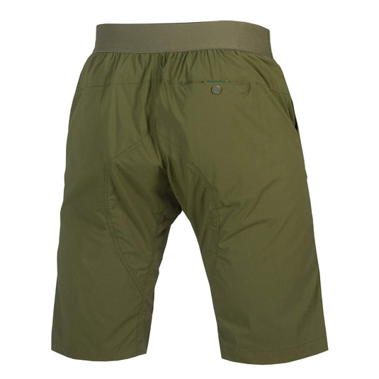 Endura Men's Hummvee Lite Mountain Bike Baggy Cycling Short Olive Green, Medium - RACKTRENDZ