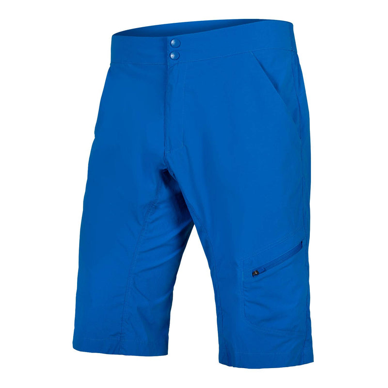 Chargez l&#39;image dans la visionneuse de la galerie, Endura Men&#39;s Hummvee Lite Mountain Bike Baggy Cycling Short Azure Blue, Small - RACKTRENDZ
