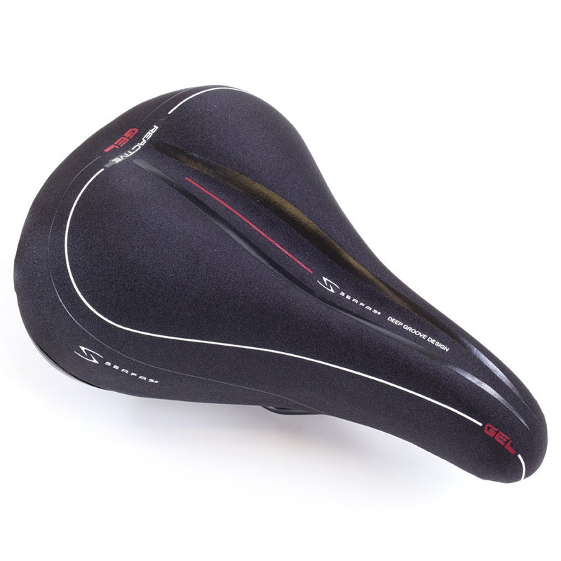 Chargez l&#39;image dans la visionneuse de la galerie, Serfas Full Suspension Hybrid Bicycle Saddle - RACKTRENDZ
