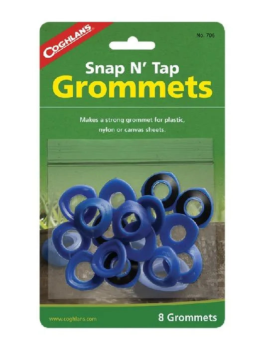 706 - COGHLANS - GROMMETS 8PK UPC: 056389007062