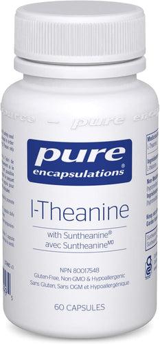 L-Theanine - Amino Acid Supplement to Support Relaxation, Stress & Nervous System - 60 Capsules