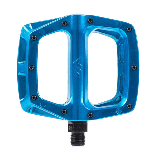 DMR V8 Pedal - Platform Aluminum 9/16 Electric Blue - RACKTRENDZ