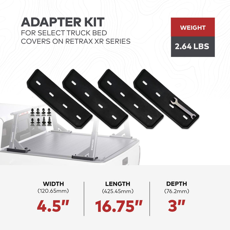 Chargez l&#39;image dans la visionneuse de la galerie, Kit de tonneau Yakima 1, kit d&#39;adaptateur pour porte-bagages de camion OverHaul HD, OutPost HD, Retrax XR, Embark LS, couvre-tonneau Pace-Edwards UltraGroove
