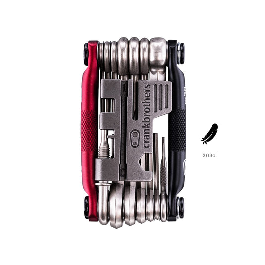 Crankbrothers M20 Tool - Black & Red, one Size