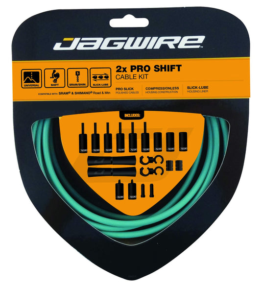 Jagwire Pro Shift Kit Road/Mountain SRAM/Shimano, Celeste - RACKTRENDZ