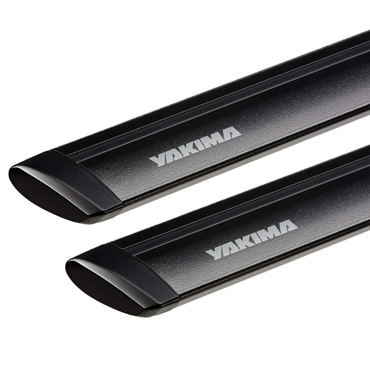 YAKIMA, Jetstream Bar Aerodynamic Crossbars for Roof Rack Systems, Set of 2, Black, Large (70