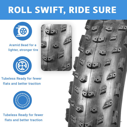 YKY 27.5x4.3 POCKET 120TPI BLK