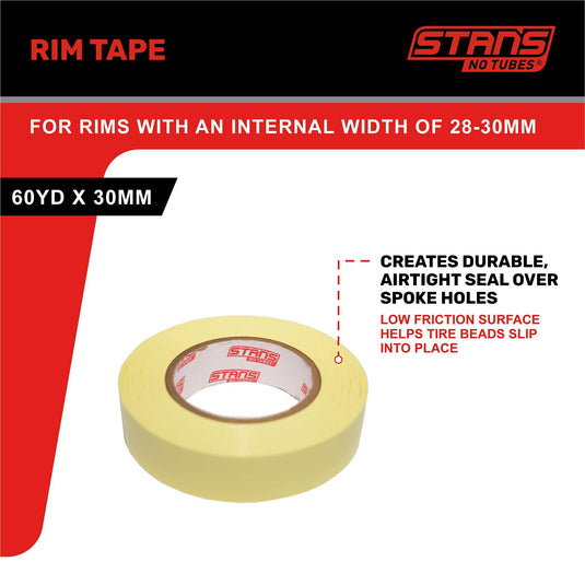 Stan's No Tubes, Rim Tape, 60 Yards, 30mm - RACKTRENDZ